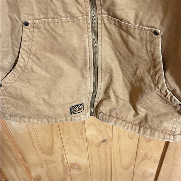 BRAZOS Men's Tan Durable Vest - Picture 5 of 5